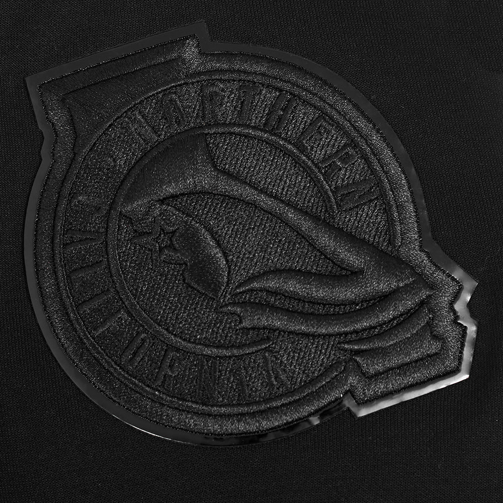NHL SAN JOSE SHARKS TRIPLE BLACK MEN'S DK FZ PO HOODIE (TRIPLE BLACK) - Image 8