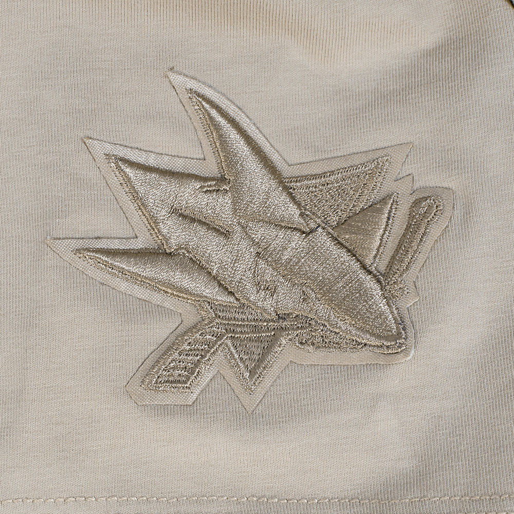 NHL SAN JOSE SHARKS NEUTRAL WOMEN'S BOXY TEE (TAUPE) - Image 7