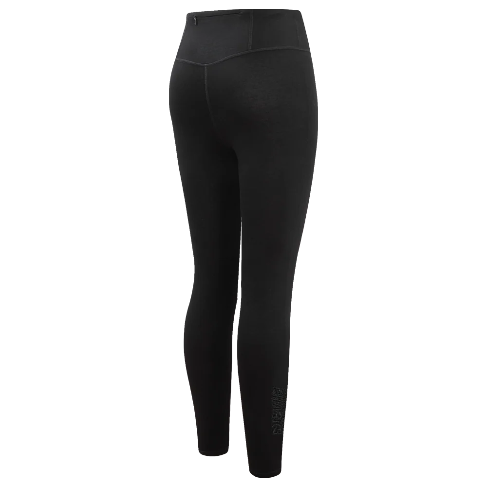 NHL SAN JOSE SHARKS NEUTRAL WOMEN'S JERSEY LEGGING (BLACK) - Image 3