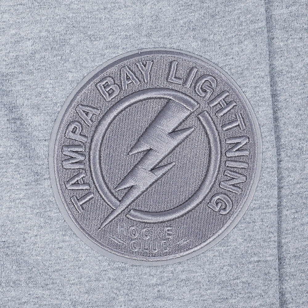 NHL TAMPA BAY LIGHTNING NEUTRAL MEN'S DROP SHOULDER TEE (DARK HEATHER GRAY) - Image 5