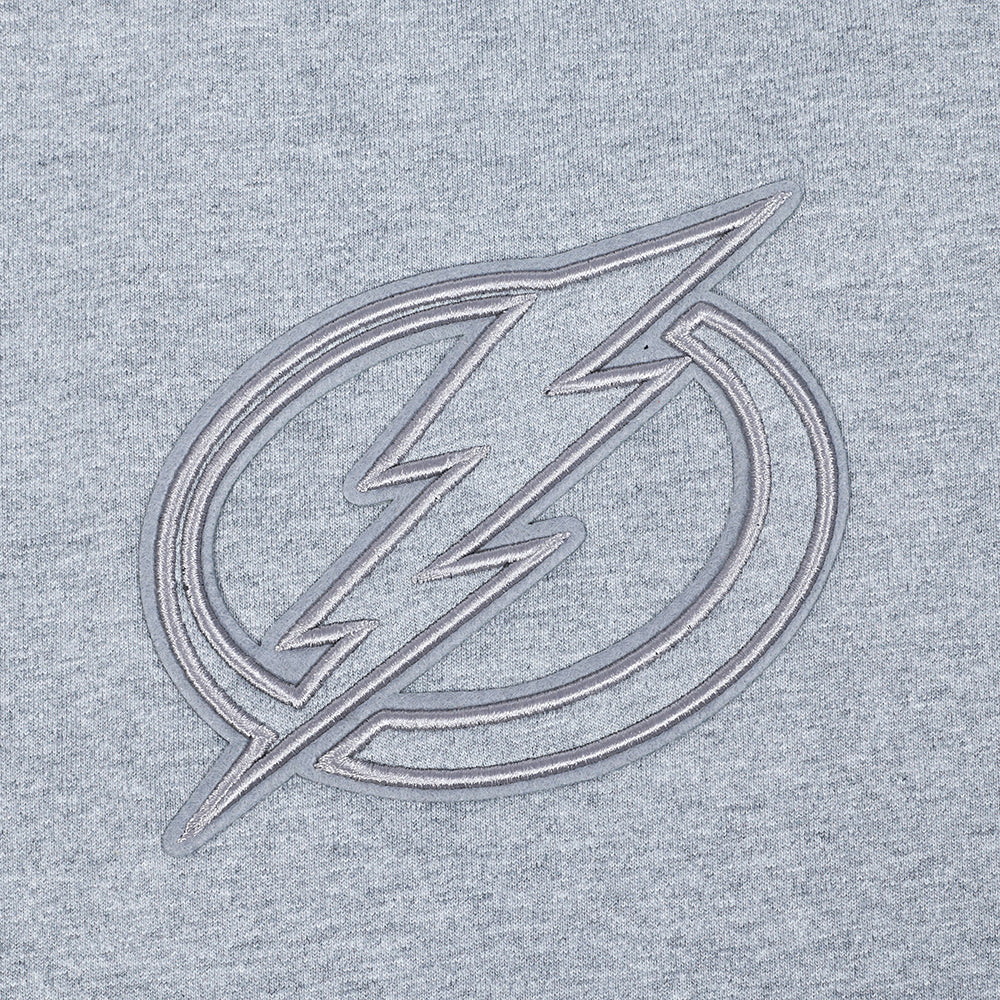 NHL TAMPA BAY LIGHTNING NEUTRAL MEN'S DROP SHOULDER TEE (DARK HEATHER GRAY) - Image 7