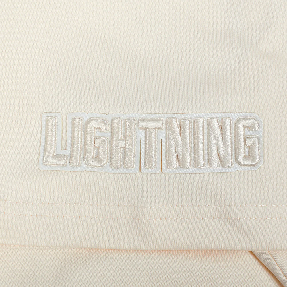 NHL TAMPA BAY LIGHTNING NEUTRAL MEN'S DROP SHOULDER TEE (EGGSHELL) - Image 6