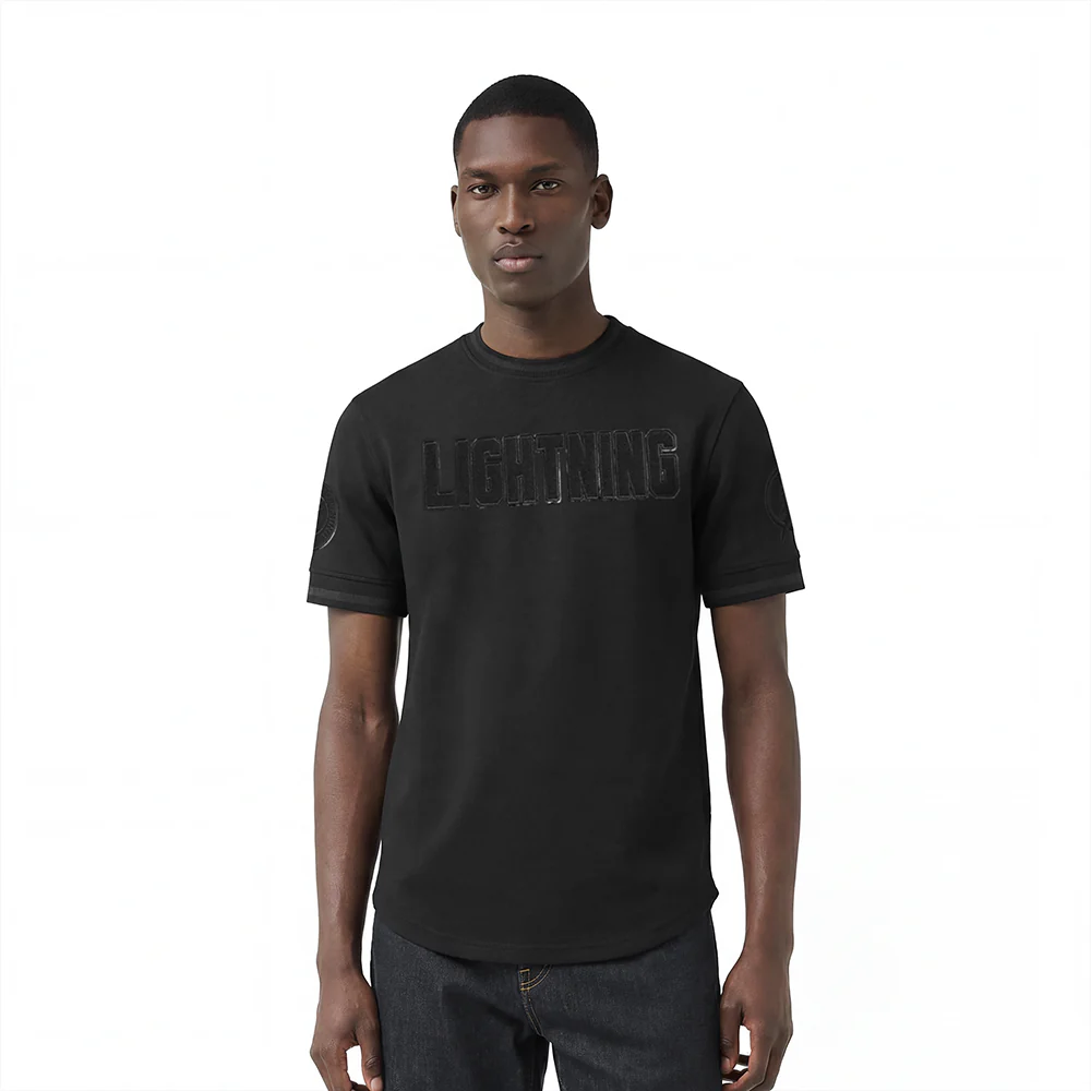 NHL TAMPA BAY LIGHTNING TRIPLE BLACK MEN'S DK TEE (TRIPLE BLACK)