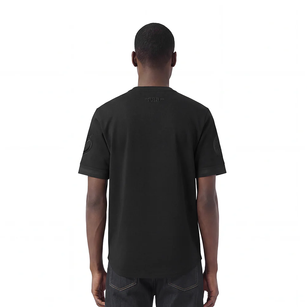 NHL TAMPA BAY LIGHTNING TRIPLE BLACK MEN'S DK TEE (TRIPLE BLACK) - Image 2