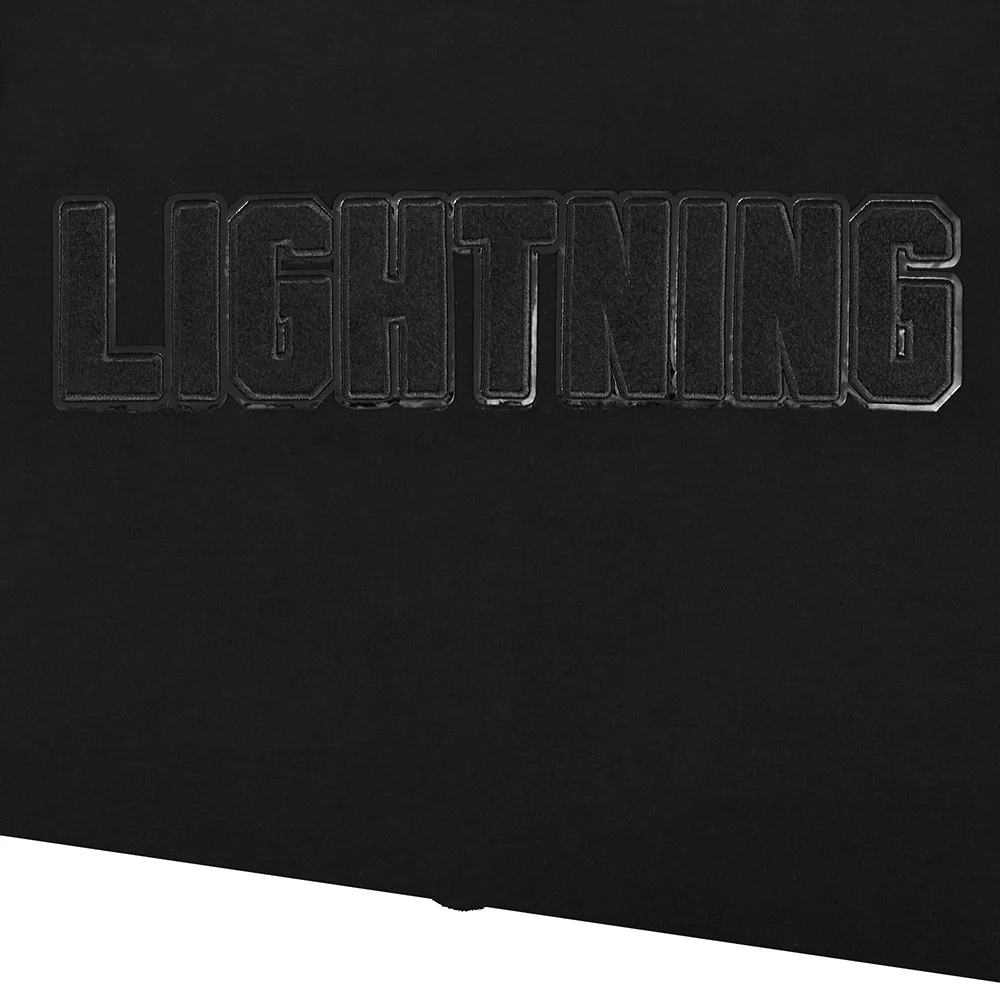 NHL TAMPA BAY LIGHTNING TRIPLE BLACK MEN'S DK TEE (TRIPLE BLACK) - Image 8