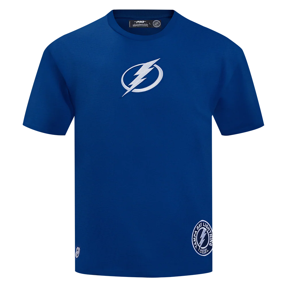 NHL TAMPA BAY LIGHTNING WINGSPAN MEN'S CJ DROP SHOULDER TEE (DODGER BLUE) - Image 3