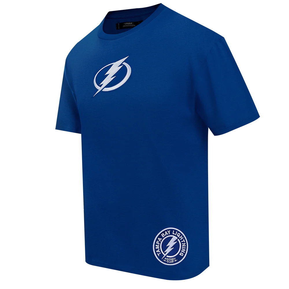 NHL TAMPA BAY LIGHTNING WINGSPAN MEN'S CJ DROP SHOULDER TEE (DODGER BLUE) - Image 4