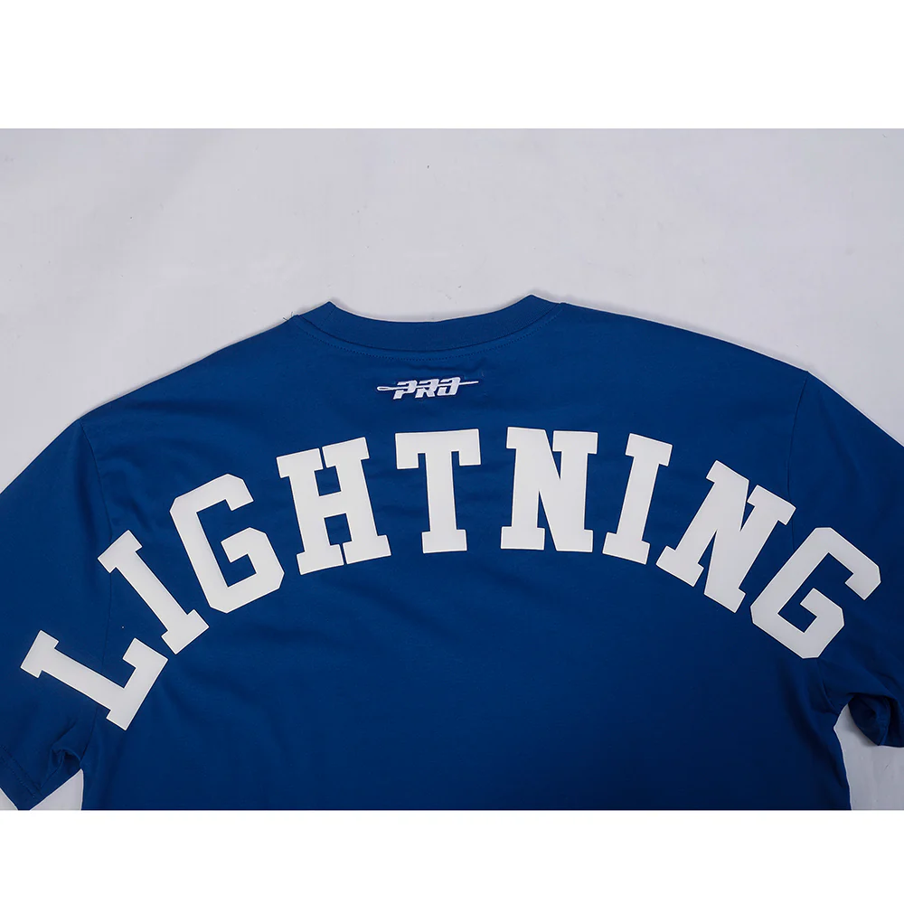 NHL TAMPA BAY LIGHTNING WINGSPAN MEN'S CJ DROP SHOULDER TEE (DODGER BLUE) - Image 7