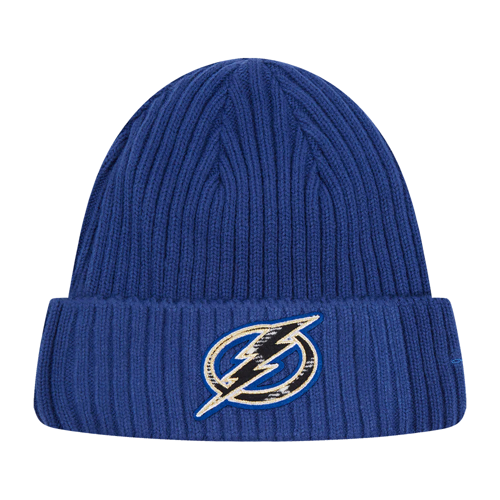 NHL TAMPA BAY LIGHTNING PRO PREP KNIT BEANIE (DODGER BLUE)