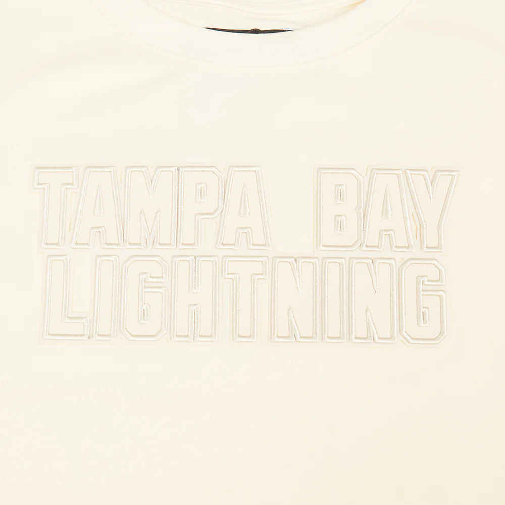 NHL TAMPA BAY LIGHTNING NEUTRAL WOMEN'S BOXY TEE (EGGSHELL) - Image 10