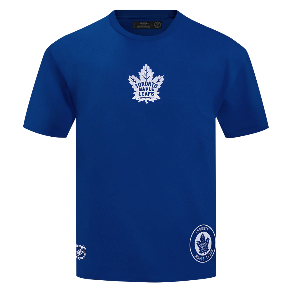 NHL TORONTO MAPLE LEAFS WINGSPAN MEN'S CJ DROP SHOULDER TEE (DODGER BLUE) - Image 3