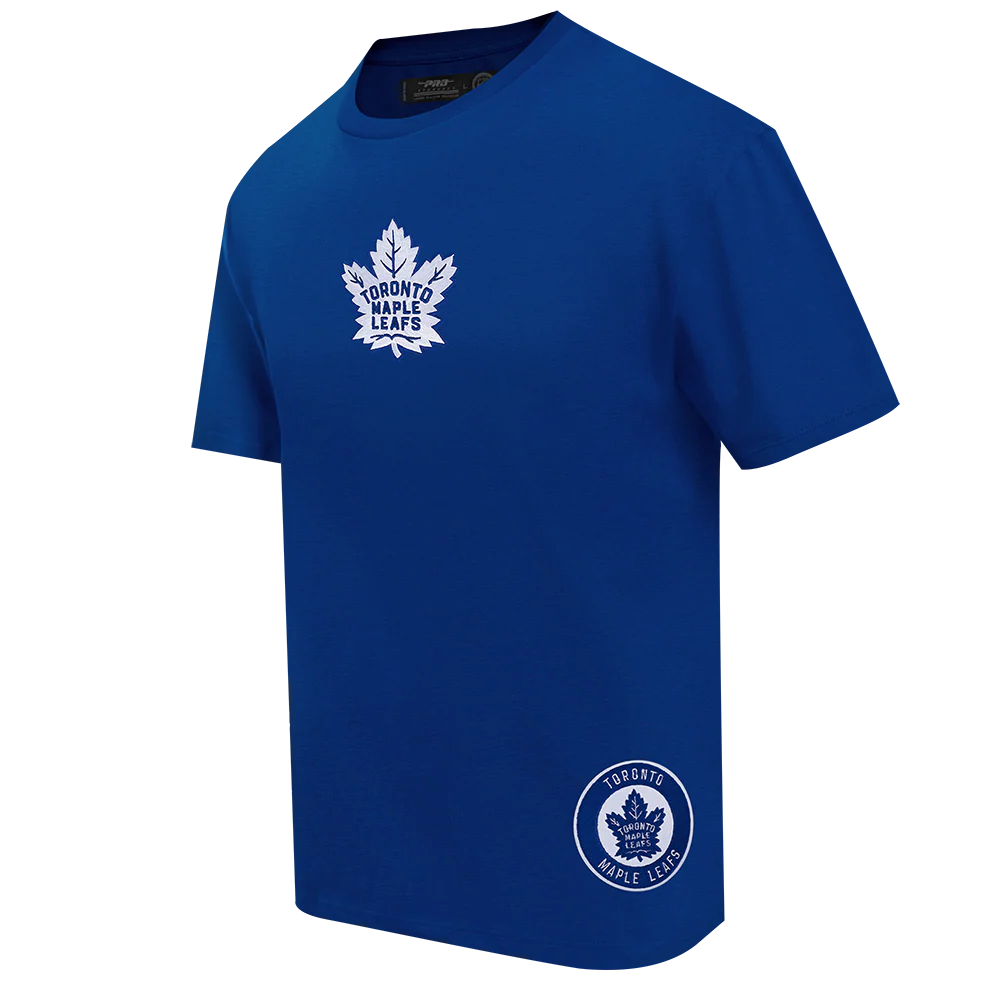 NHL TORONTO MAPLE LEAFS WINGSPAN MEN'S CJ DROP SHOULDER TEE (DODGER BLUE) - Image 4