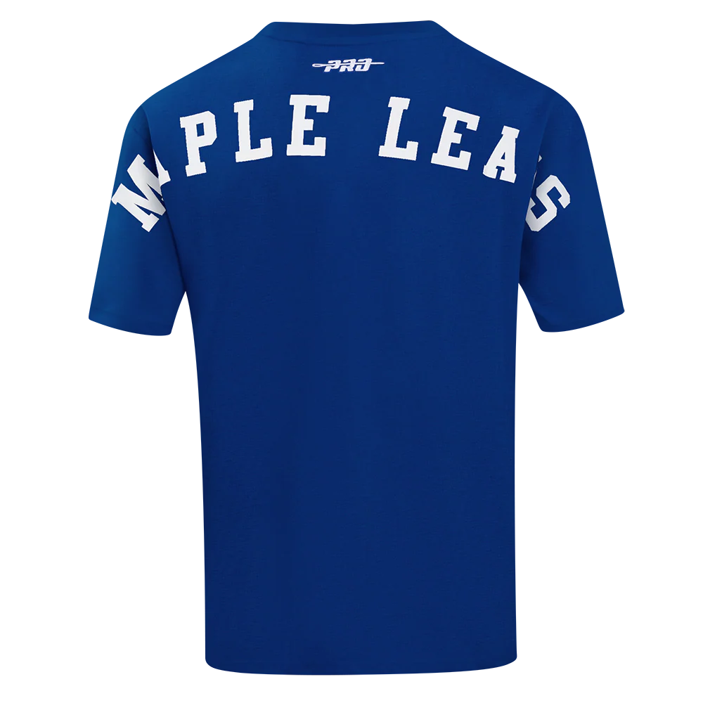 NHL TORONTO MAPLE LEAFS WINGSPAN MEN'S CJ DROP SHOULDER TEE (DODGER BLUE) - Image 5
