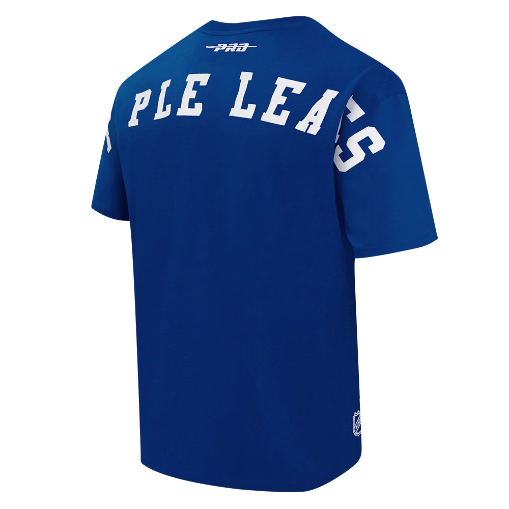 NHL TORONTO MAPLE LEAFS WINGSPAN MEN'S CJ DROP SHOULDER TEE (DODGER BLUE) - Image 6