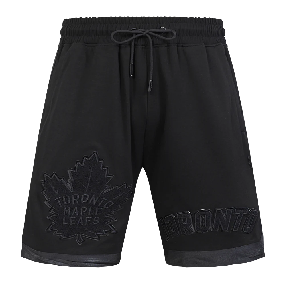 TORONTO MAPLE LEAFS CLASSIC 3BK MEN'S DK SHORT (TRIPLE BLACK) - Image 5