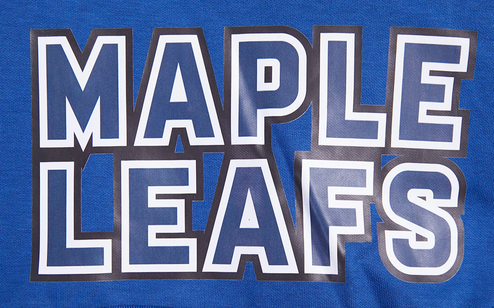NHL TORONTO MAPLE LEAFS CLASSIC CHENILLE DOUBLE KNIT SHORT (DODGER BLUE) - Image 5