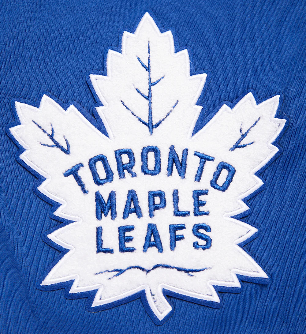 NHL TORONTO MAPLE LEAFS CLASSIC CHENILLE DOUBLE KNIT SHORT (DODGER BLUE) - Image 6