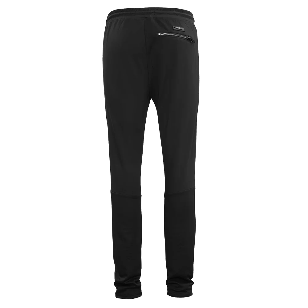 NHL TORONTO MAPLE LEAFS CLASSIC CHENILLE MEN'S DK TRACK PANT (BLACK) - Image 3