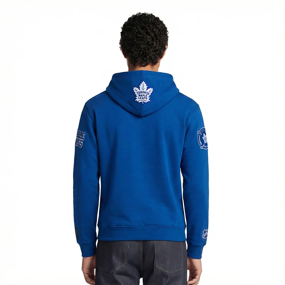 NHL TORONTO MAPLE LEAFS CITY ARCH MEN'S FLC PO HOODIE (DODGER BLUE) - Image 2