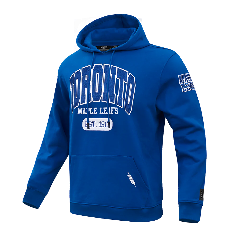 NHL TORONTO MAPLE LEAFS CITY ARCH MEN'S FLC PO HOODIE (DODGER BLUE) - Image 5
