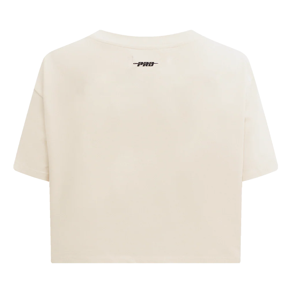 NHL TORONTO MAPLE LEAFS RETRO CLASSIC WOMEN'S BOXY TEE (EGGSHELL) - Image 4