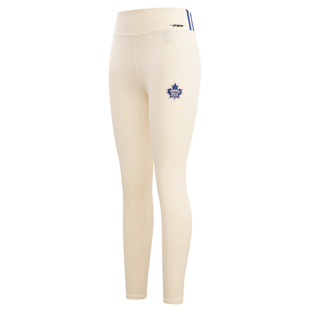 NHL TORONTO MAPLE LEAFS RETRO CLASSIC WOMEN'S JERSEY LEGGING (EGGSHELL)
