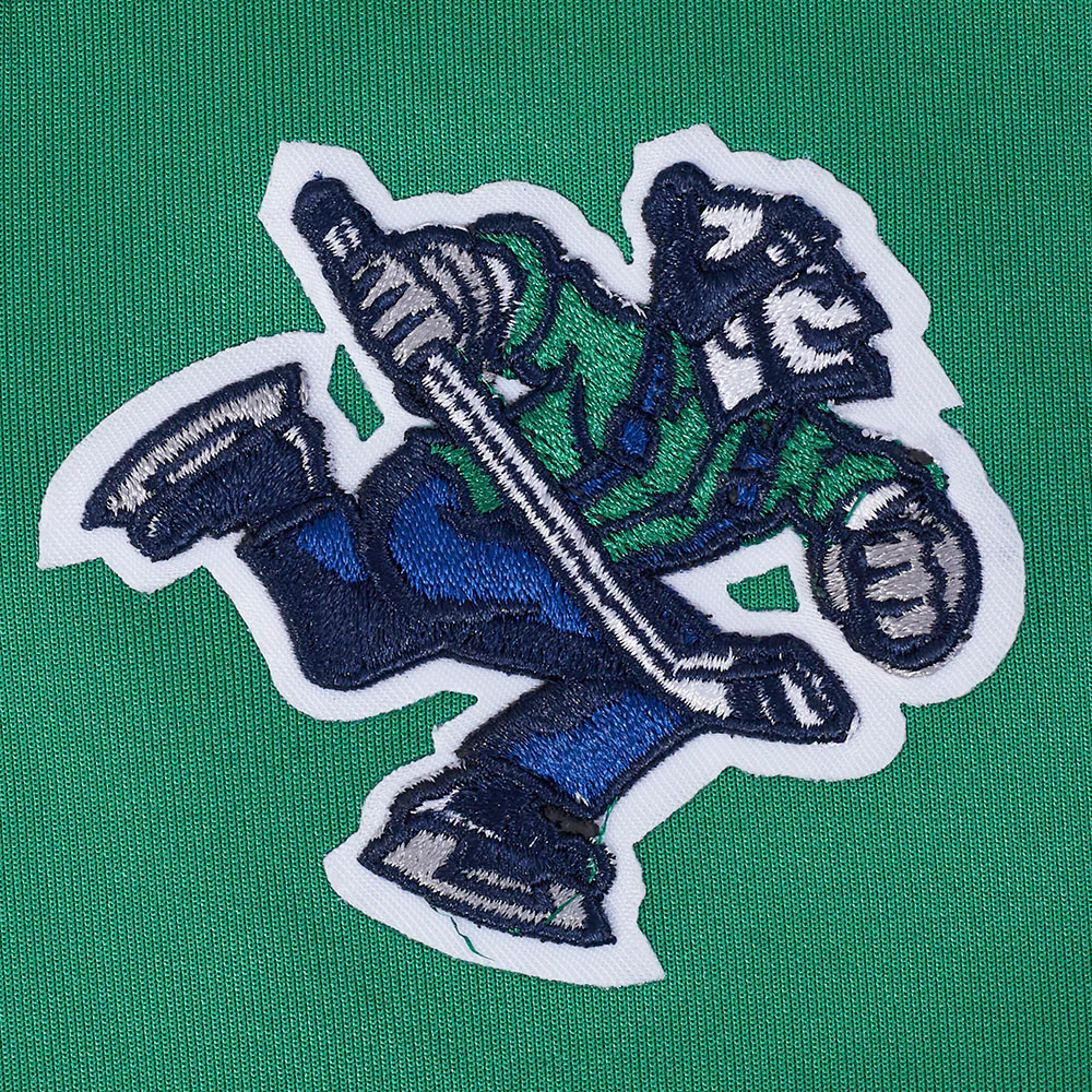 NHL VANCOUVER CANUCKS CLASSIC CHENILLE MEN'S DK TRACK PANT (KELLY GREEN) - Image 6