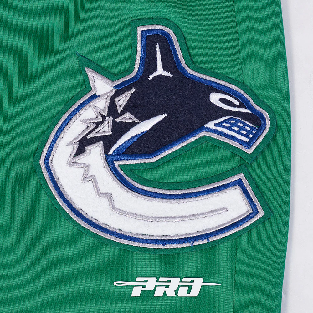 NHL VANCOUVER CANUCKS CLASSIC CHENILLE MEN'S DK TRACK PANT (KELLY GREEN) - Image 7
