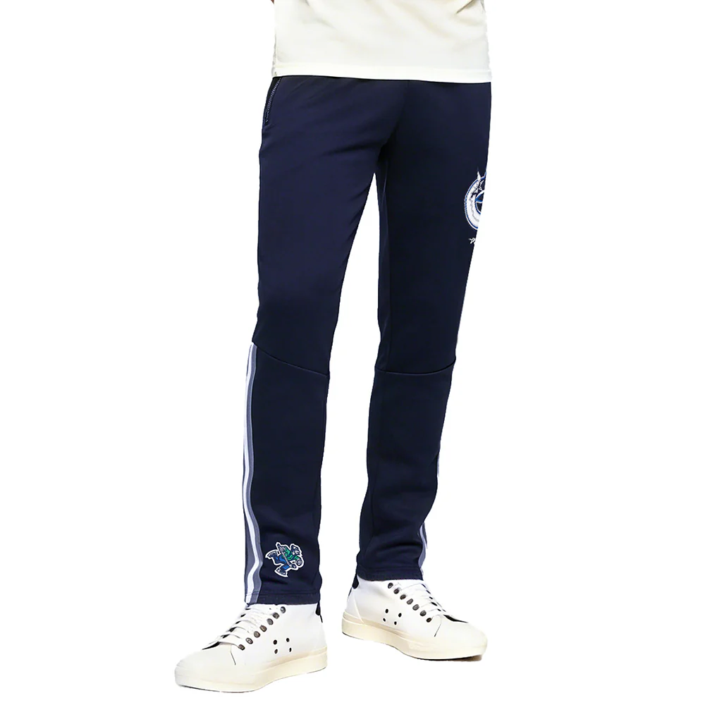 NHL VANCOUVER CANUCKS CLASSIC CHENILLE MEN'S DK TRACK PANT (MIDNIGHT NAVY)