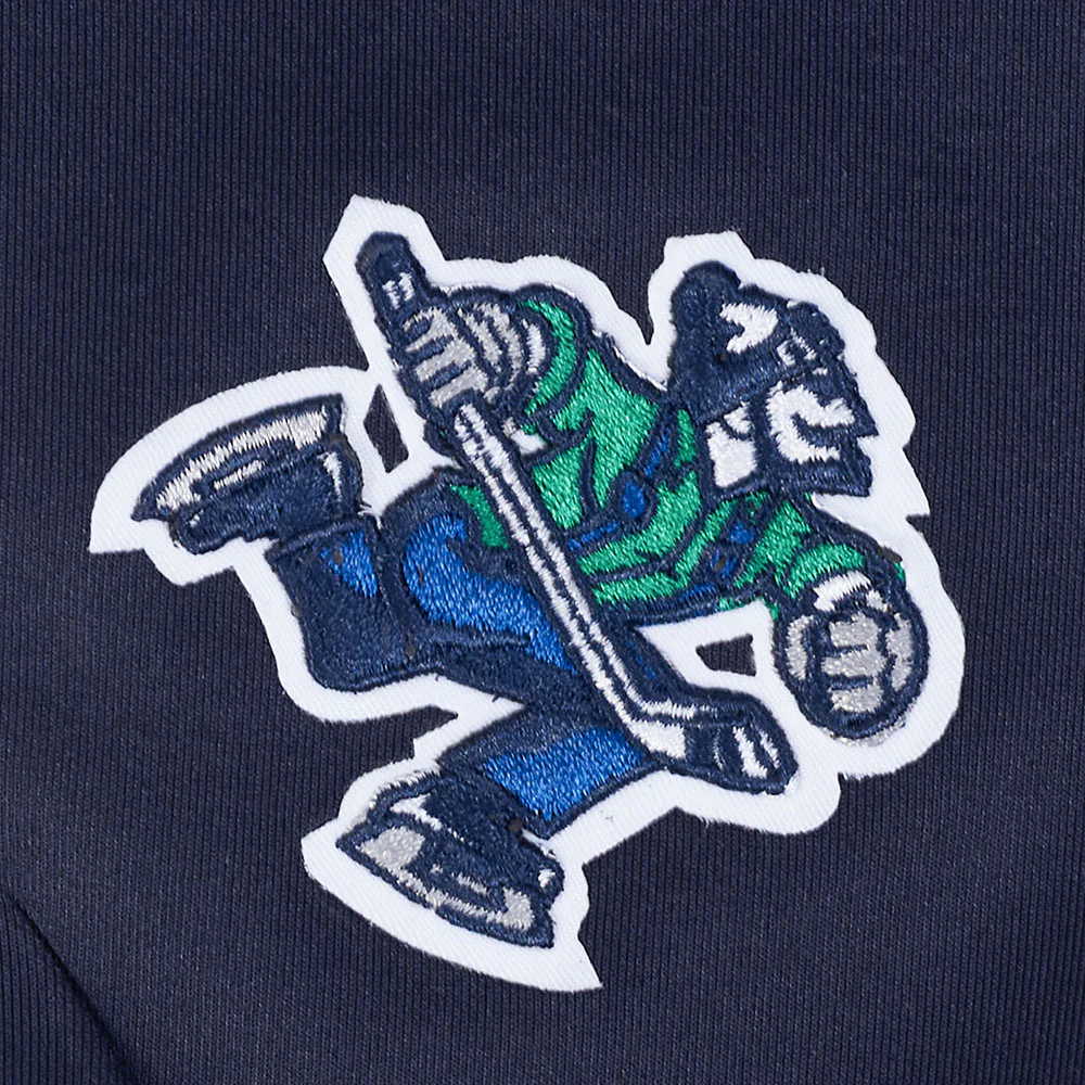 NHL VANCOUVER CANUCKS CLASSIC CHENILLE MEN'S DK TRACK PANT (MIDNIGHT NAVY) - Image 6