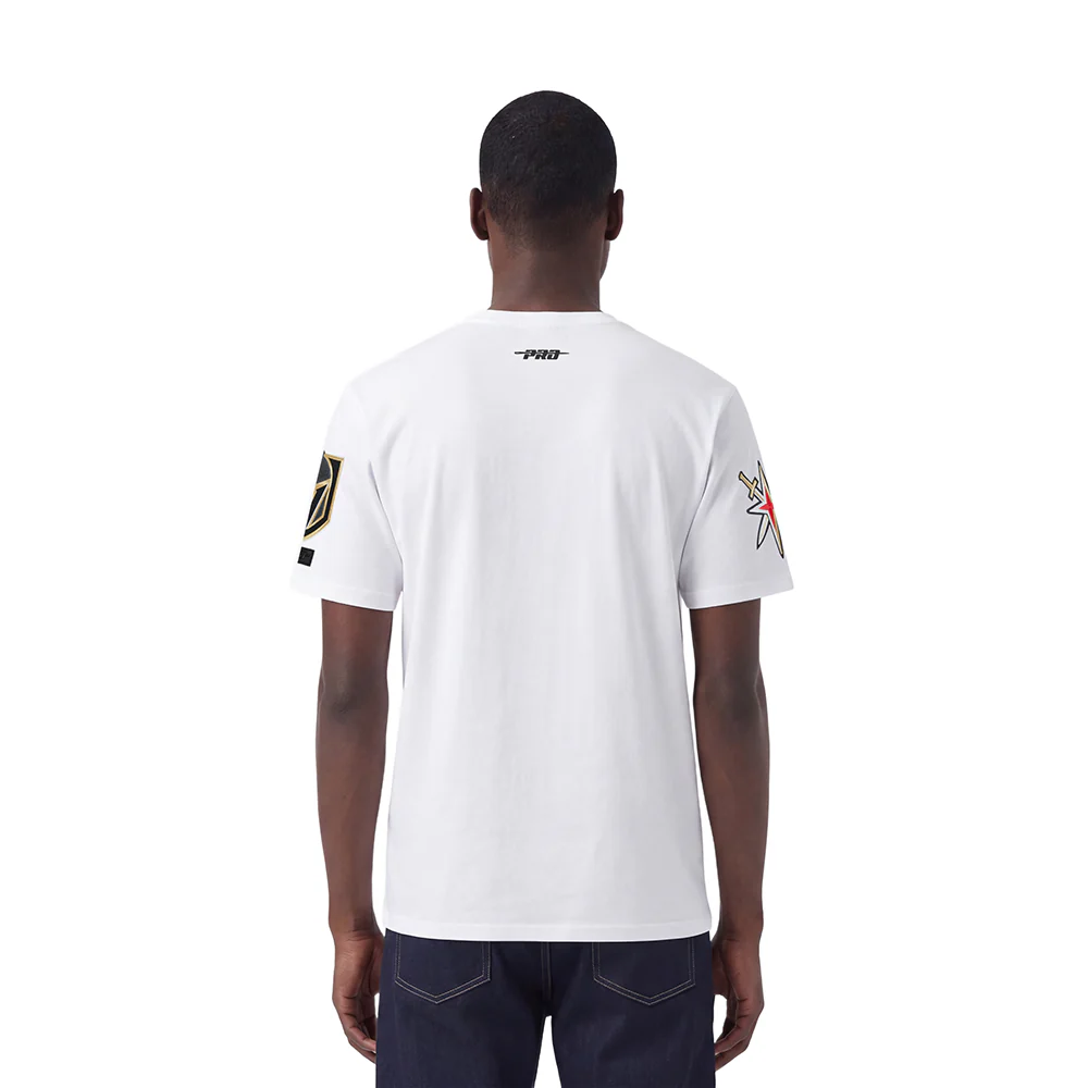 NHL VEGAS GOLDEN KNIGHTS CLASSIC CHENILLE MEN'S TEE (WHITE) - Image 2