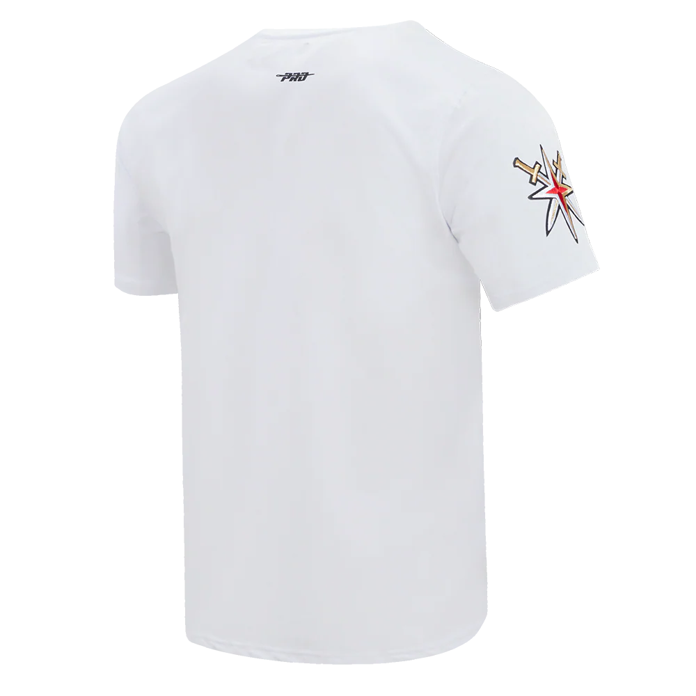 NHL VEGAS GOLDEN KNIGHTS CLASSIC CHENILLE MEN'S TEE (WHITE) - Image 6