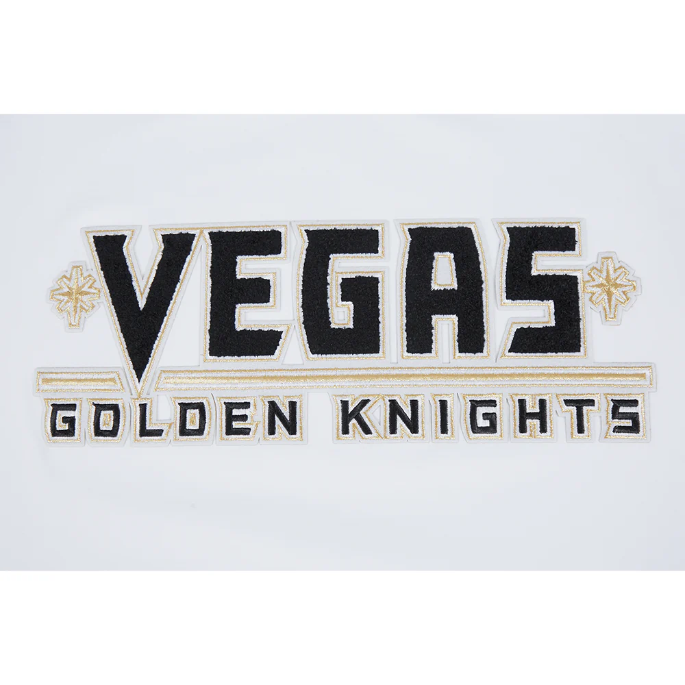 NHL VEGAS GOLDEN KNIGHTS CLASSIC CHENILLE MEN'S TEE (WHITE) - Image 7
