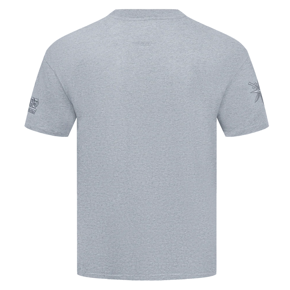 NHL VEGAS GOLDEN KNIGHTS NEUTRAL MEN'S DROP SHOULDER TEE (DARK HEATHER GRAY) - Image 3