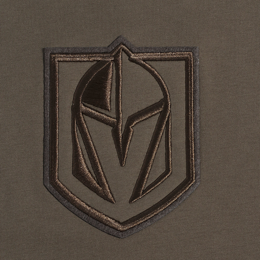 NHL VEGAS GOLDEN KNIGHTS NEUTRAL MEN'S DROP SHOULDER TEE (DARK TAUPE) - Image 5