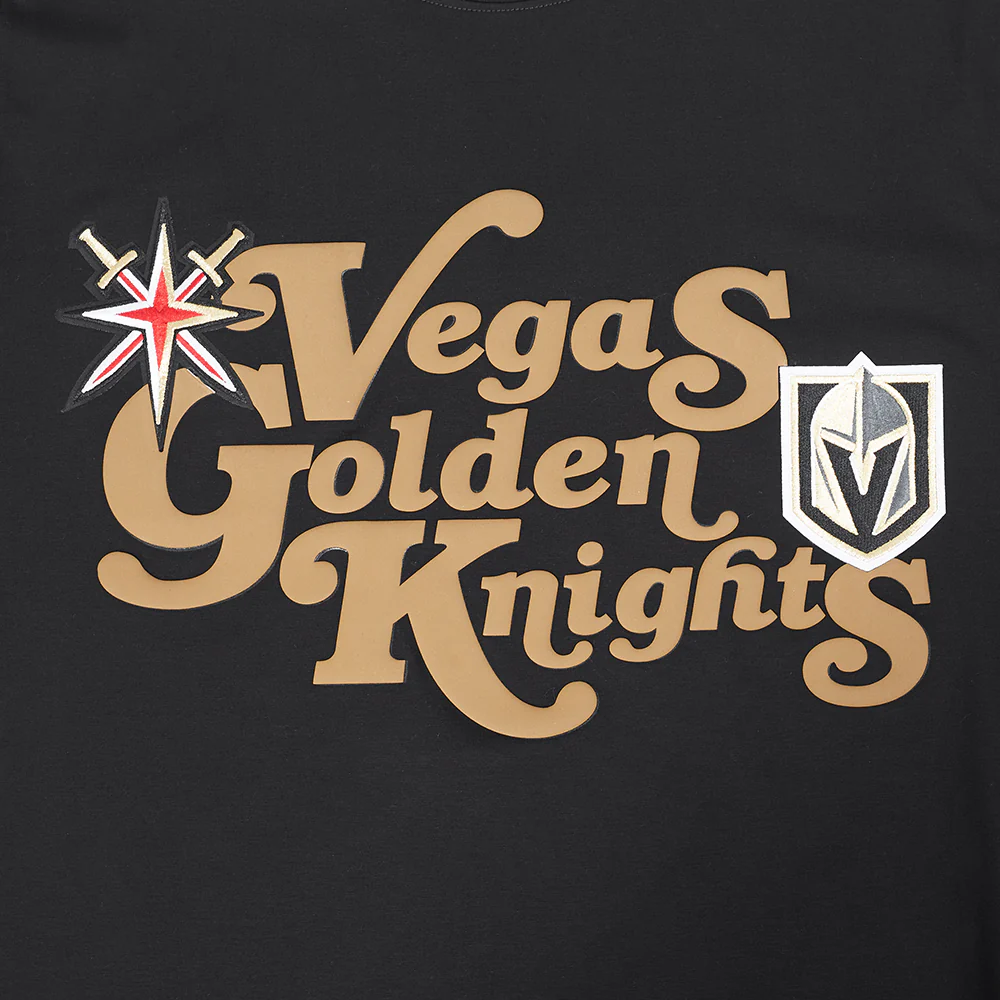 NHL VEGAS GOLDEN KNIGHTS SOUVENIR MEN'S SJ TEE (BLACK) - Image 5