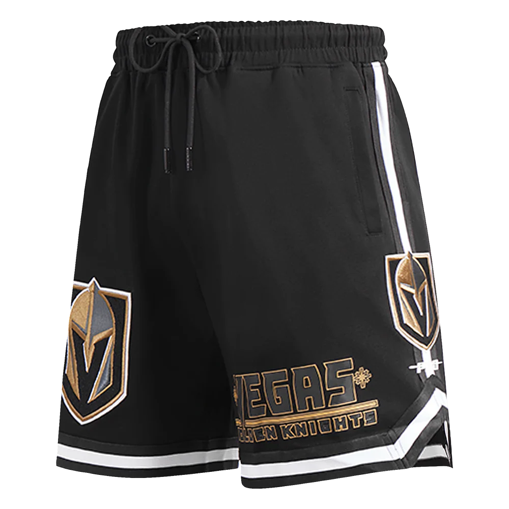 NHL VEGAS GOLDEN KNIGHTS CLASSIC CHENILLE MEN'S SHORT (BLACK)