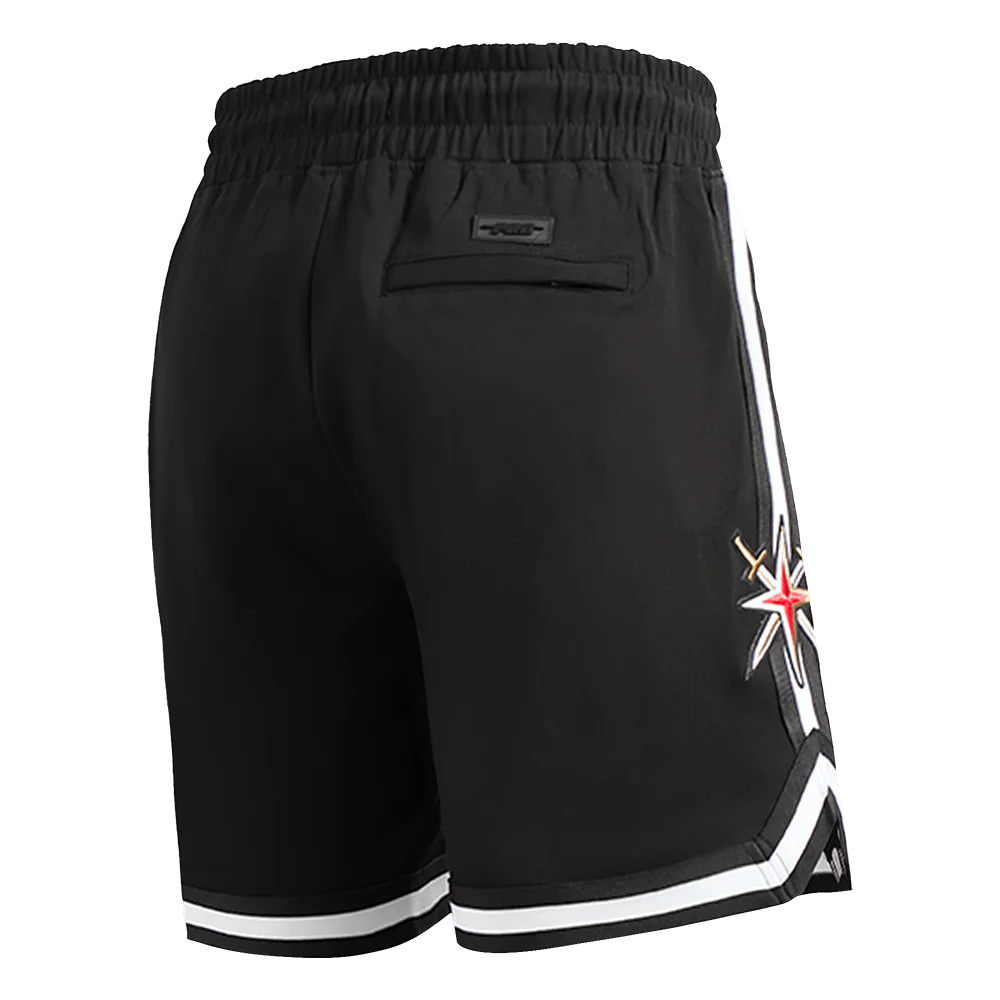 NHL VEGAS GOLDEN KNIGHTS CLASSIC CHENILLE MEN'S SHORT (BLACK) - Image 3