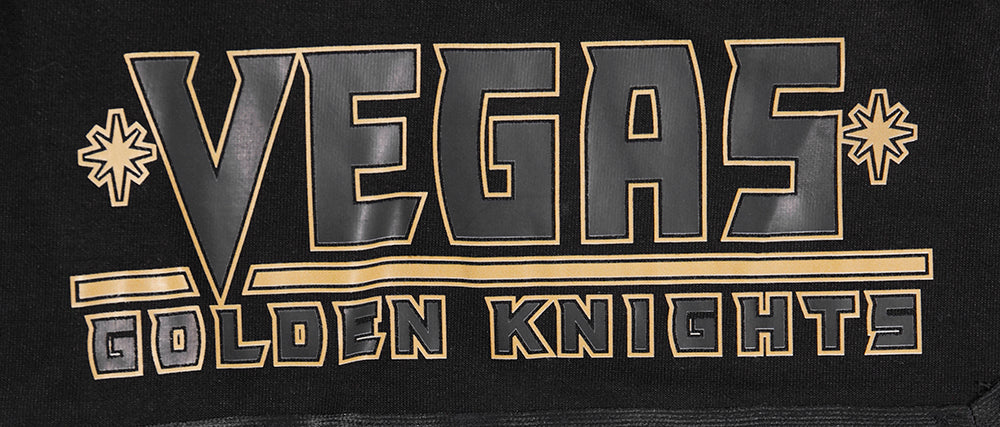 NHL VEGAS GOLDEN KNIGHTS CLASSIC CHENILLE MEN'S SHORT (BLACK) - Image 6