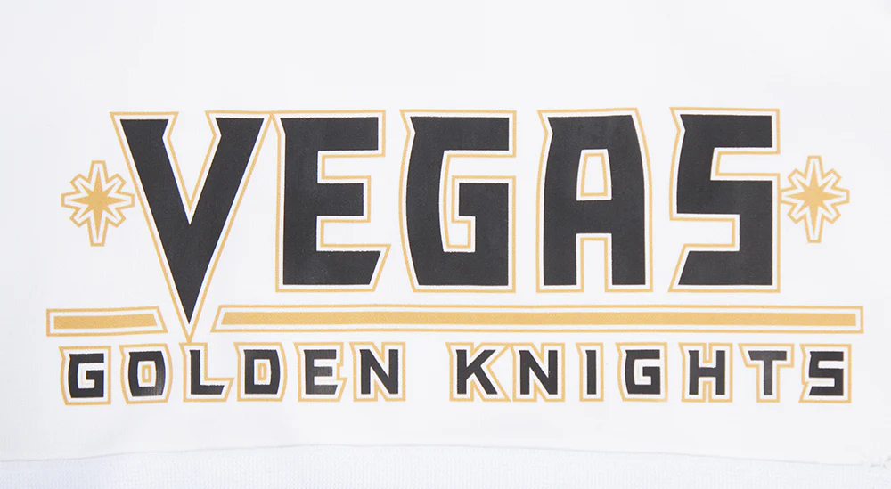 NHL VEGAS GOLDEN KNIGHTS CLASSIC CHENILLE MEN'S SHORT (WHITE/BLACK) - Image 12