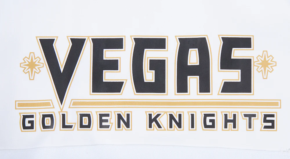 NHL VEGAS GOLDEN KNIGHTS CLASSIC CHENILLE MEN'S SHORT (WHITE/BLACK) - Image 13