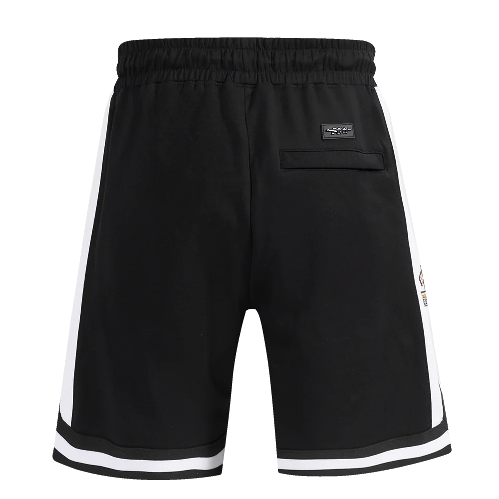 NHL VEGAS GOLDEN KNIGHTS SCRIPT TAIL MEN'S DOUBLE KNIT 2.0 SHORT (BLACK) - Image 4