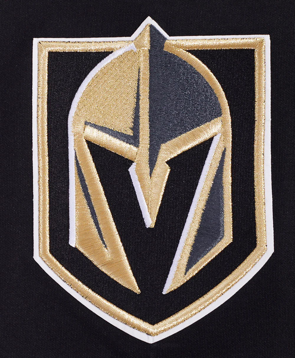 NHL VEGAS GOLDEN KNIGHTS SCRIPT TAIL MEN'S DOUBLE KNIT 2.0 SHORT (BLACK) - Image 5