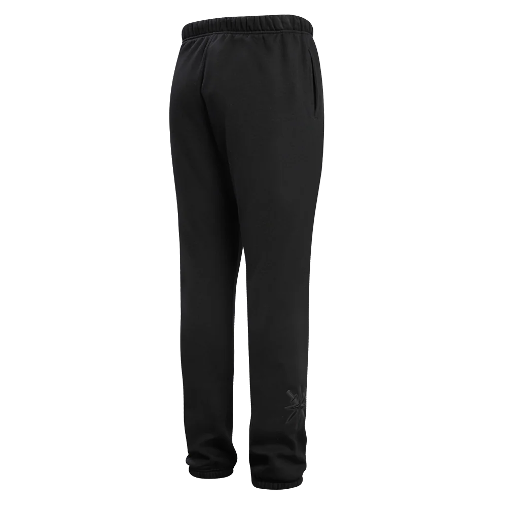 NHL VEGAS GOLDEN KNIGHTS NEUTRAL FLEECE SWEATPANT (BLACK) - Image 9