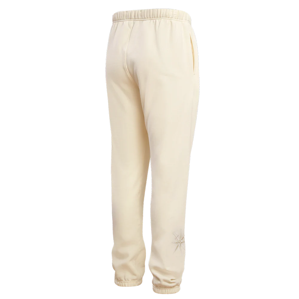 NHL VEGAS GOLDEN KNIGHTS NEUTRAL FLEECE SWEATPANT (EGGSHELL) - Image 3