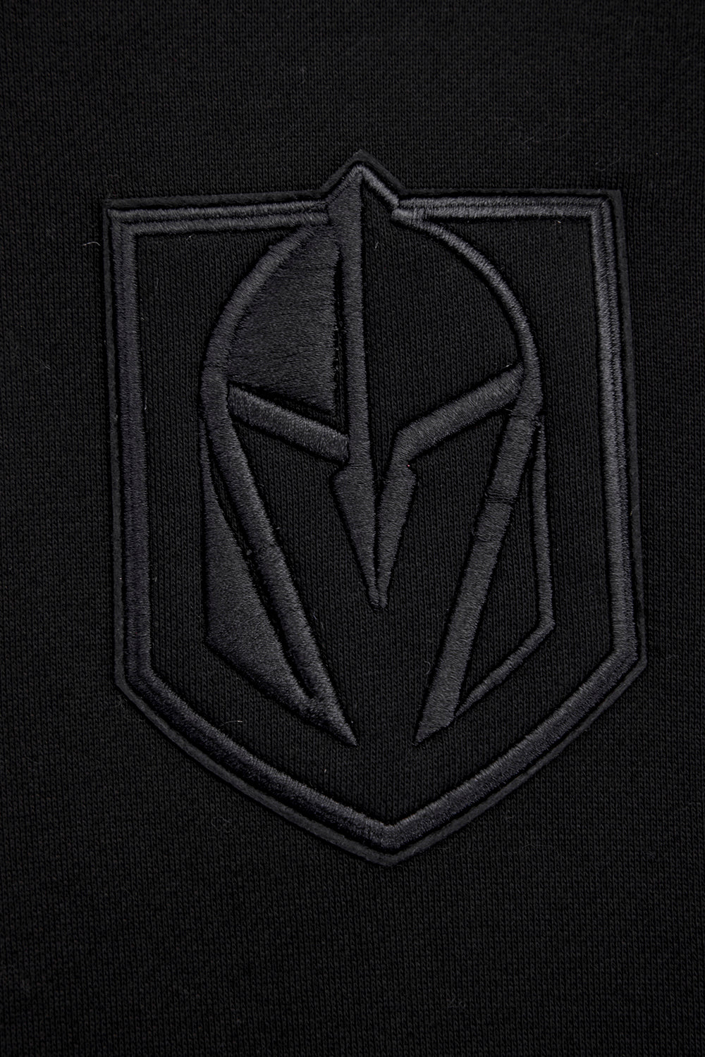 NHL VEGAS GOLDEN KNIGHTS NEUTRAL DROP SHOULDER FLEECE PULLOVER HOODIE (BLACK) - Image 6