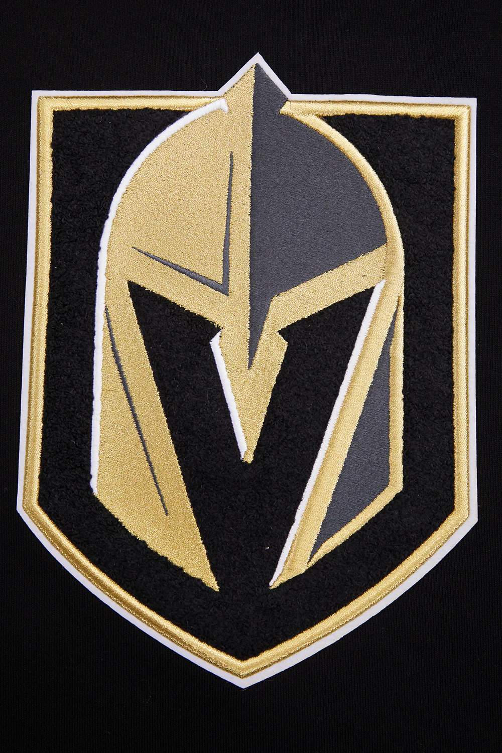 VEGAS GOLDEN KNIGHTS RETRO CLASSIC MEN'S FLC PO HOODIE (BLACK) - Image 6