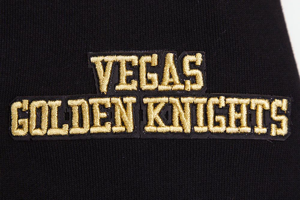 VEGAS GOLDEN KNIGHTS RETRO CLASSIC MEN'S FLC PO HOODIE (BLACK) - Image 8