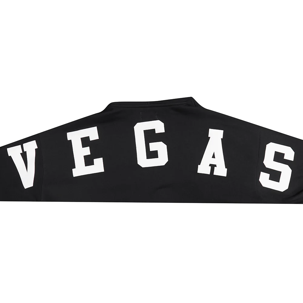 NHL VEGAS GOLDEN KNIGHTS WINGSPAN MEN'S DROP SHOULDER FLEECE PULLOVER HOODIE (BLACK) - Image 8