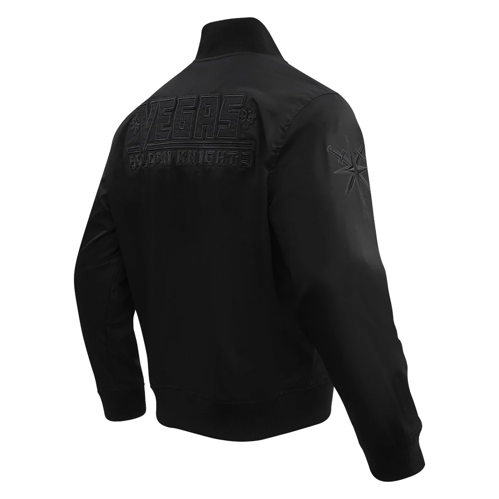 NHL VEGAS GOLDEN KNIGHTS NEUTRAL TWILL JACKET (BLACK) - Image 10
